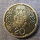 Монета 20 центов, 2006-2012, Новая Зеландия