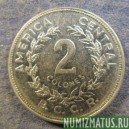 Монета 2 колона, 1982-1983, Коста Рика