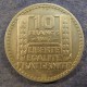 Монета 10 франков, 1945 -1947 , Франция