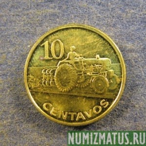 Монета 10 центаво, 2006, Мозамбик