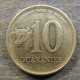 Монета 10 гуаранов, 1978-1988, Парагвай