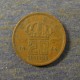 Монета 20 сантимов, 1954-1960, Бельгия (Belgie)