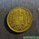 Монета 1 песета, 1975(76)-1975(80), Испания