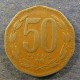 Монета  50 песо, 1981-1987,  Чили