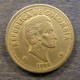 Монета 20 центаво, 1956-1961, Колумбия