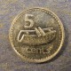 Монета 5 центов, 1990-2000, Фиджи