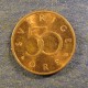 Монета 50 оре, 1992 B - 2009 B, Швеция