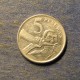 Монета 5 песева, 2007,2012, Гана