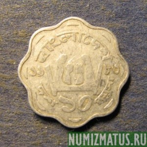 Монета 10 пойш, 1981-1984, Бангладеш