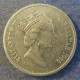 Монета 10 пенсов, 1988-1991, Гибралтар