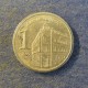 Монета 1  динар,2000-2002, Югославия