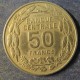 Монета 50 франков, 1960(а), Камерун