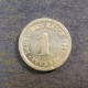 Монета 1 пфенинг, 1916-1918, Германская Империя