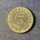 Монета 5 райхпфенинг, 1940-1944, Третий Рейх