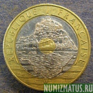 Монета 20 франков, 1992 - 2000, Франция
