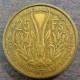 Монета 25 франков, 1956 (а) , Французкая Западная Африка