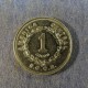 Монета 1 колон, 1984 -1994, Коста Рика