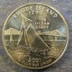 Монета 25 центов, 2001, США ( Rhode Island)