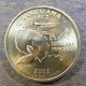 Монета 25 центов, 2002, США  ( Louisiana)