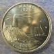 Монета 25 центов, 2003, США  (Maine)