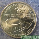 Монета 25 центов, 2009, США  (American Samoa)