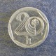Монета 20 хелеров, 1998-2001, Чехия