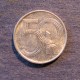 Монета 50 хелеров, 1993-2005, Чехия
