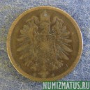Монета 2 пфенинг, 1901-1916, Германская Империя