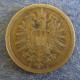 Монета 2 пфенинг, 1873-1877, Германская Империя