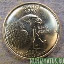 Монета 25 центов, 2007, США  ( Idaho )