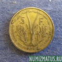 Монета 5 франков, 1956 (а) , Французкая Западная Африка
