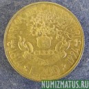 Монета 200 лир, ND(1994) R, Италия