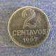 Монета 2 центавос, 1967, Бразилия