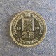 Монета 25 сантимов, 1989-1990, Венесуэла