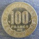 Монета 100 франков, 1975(а)-1986(а), Камерун