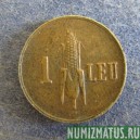 Монета 1 лей, 1938-1941, Румыния