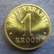 Монета 1 крона, 1998-2006, Эстония