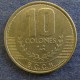 Монета 10 колун,1999.  Коста Рика 