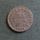 Монета 50 лепт, 1926 В, Греция