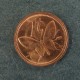 Монета  1 тое, 1975-1995, Папуа Новая Гвинея