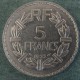 Монета 5 франков, 1933-1939, Франция