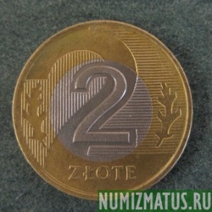 Монета 2 злотых, 1994-2010, Польша