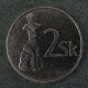 Монета 2 коруны, 1993-2007, Словакия