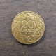 Монета 20 грошей, 1963, Польша