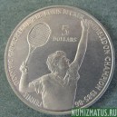 Монета 5 долларов, 1987, Ниуэ