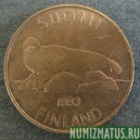 Монета 5 марок, 1992-2000, Финляндия
