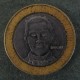 Монета 5 песо, Доминиканская республика 2002