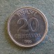 Монета 20 центавос, 1986-1988, Бразилия