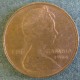 Монета 1 пенни , 1966 , Гамбия