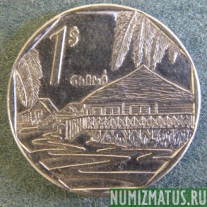 Монета 1 песо, 1998-2012, Куба